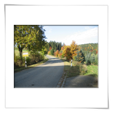 Strasse nach Presseck